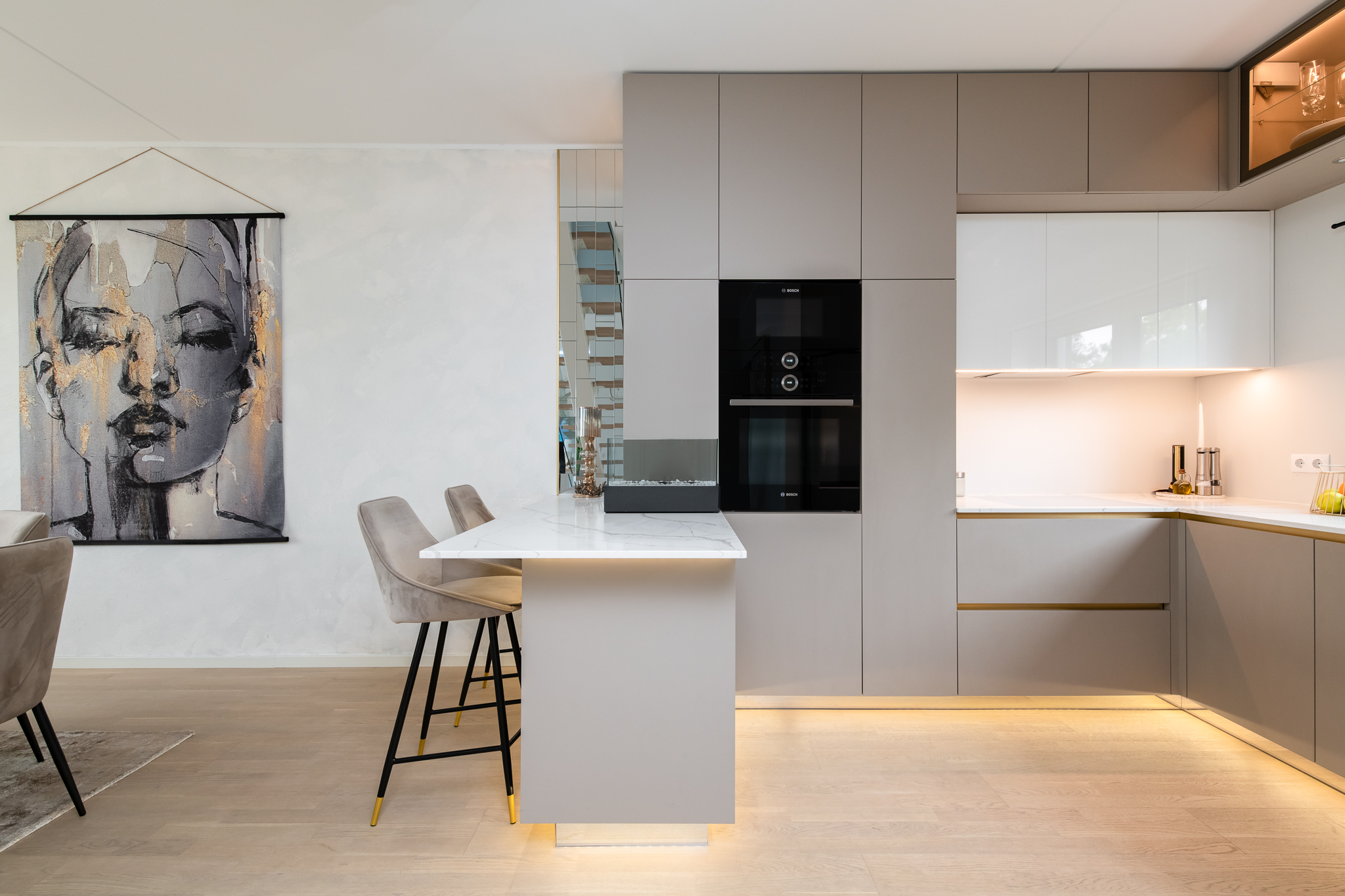 Taupe Marble